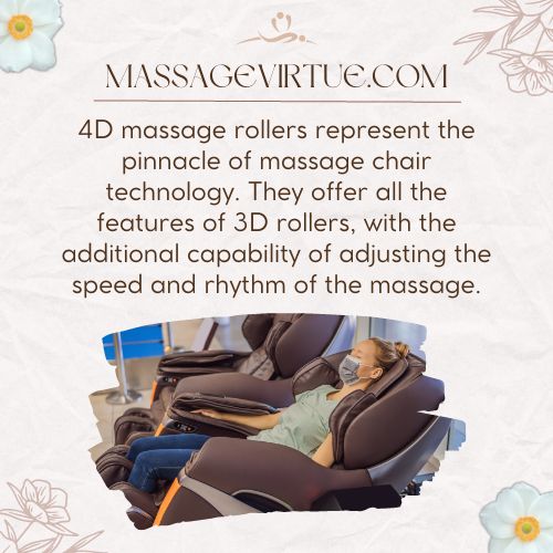 4d massage chair rollers offer customization