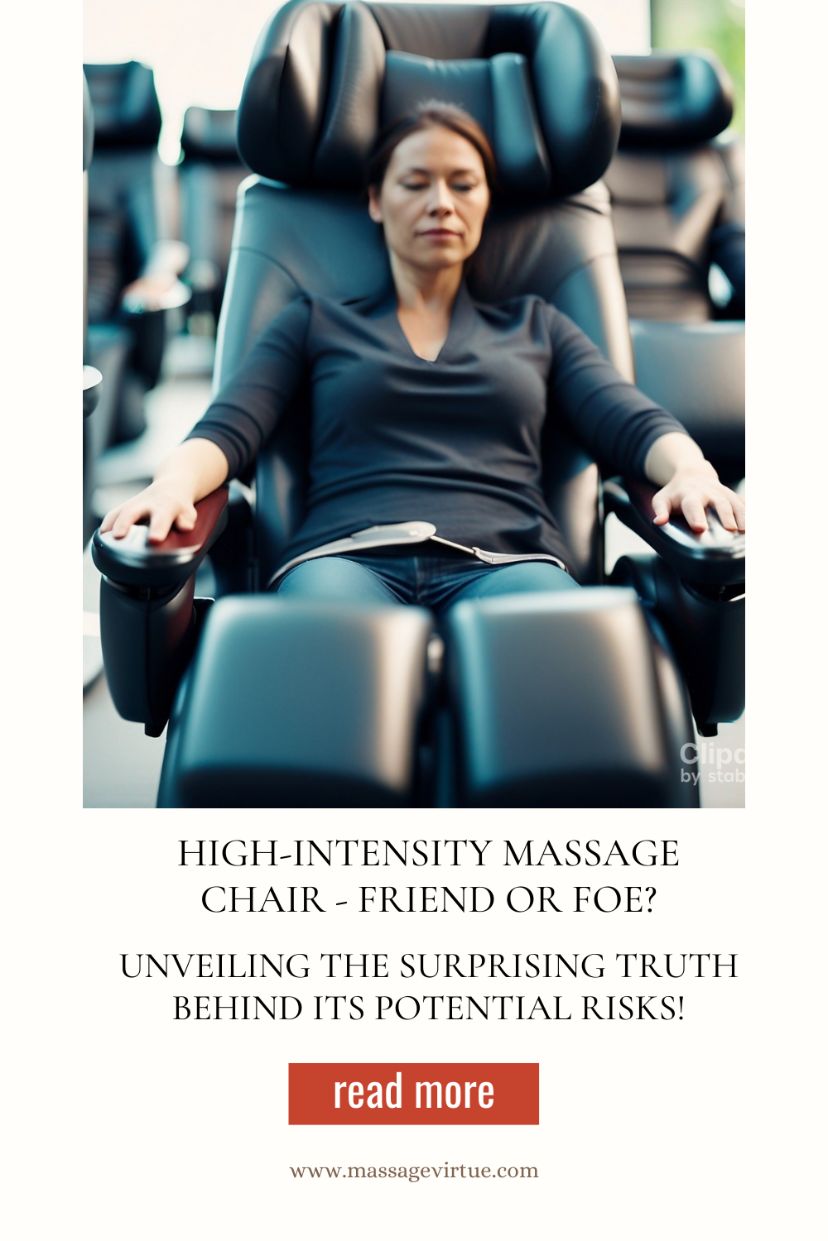Can using high intensity massage chair too much be harmful- massagevirtue.com