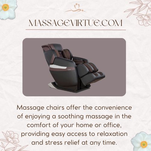 Massage chair is useful for convivence.