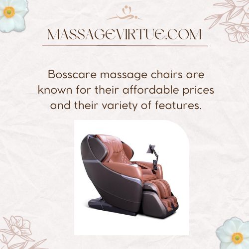 Bosscare Massage Chair is known for the affordability