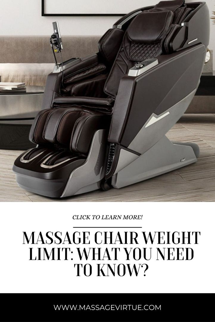 Massage Chair Weight Limit: What You Need to Know