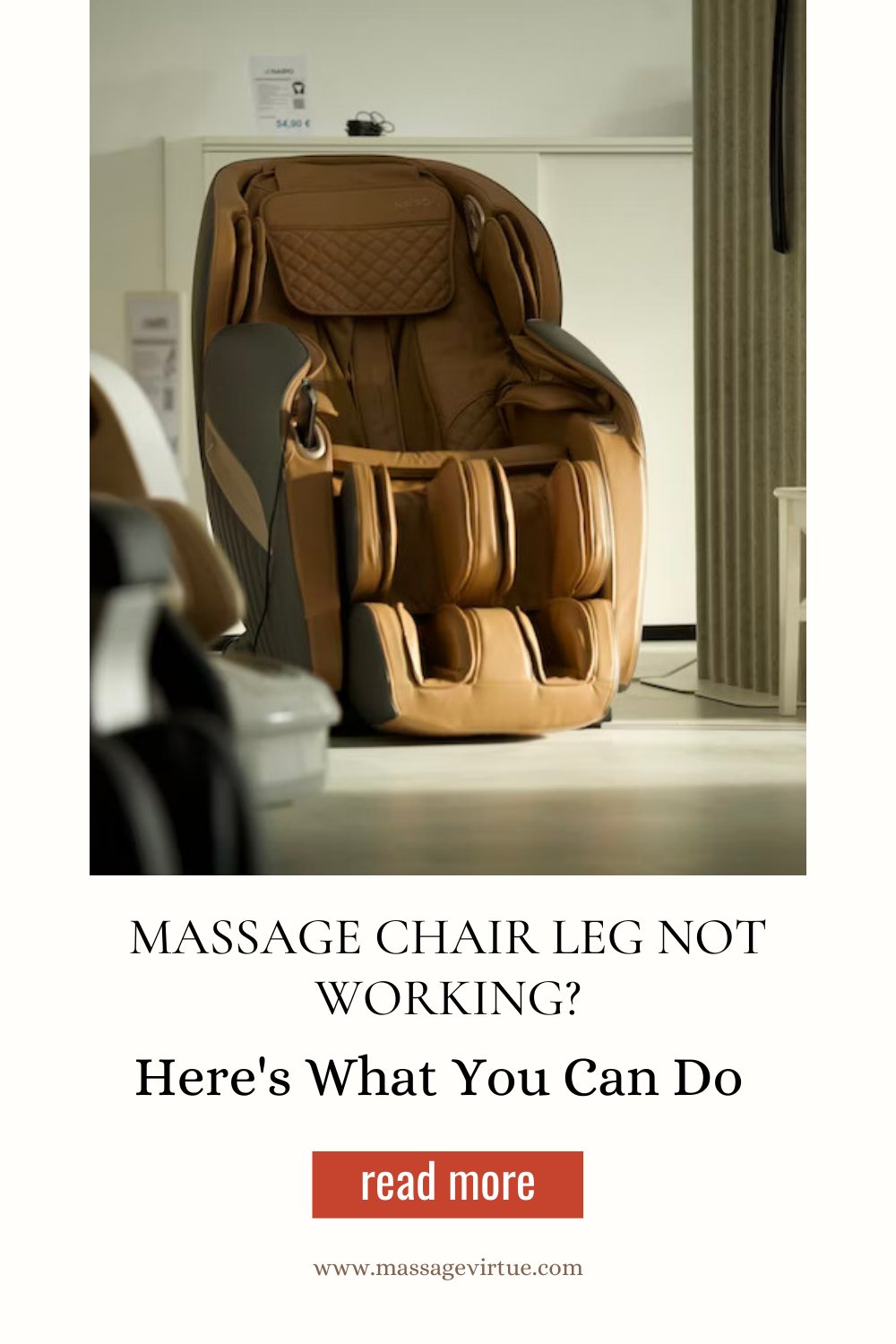 Massage Chair leg not working? Here's what you can do.