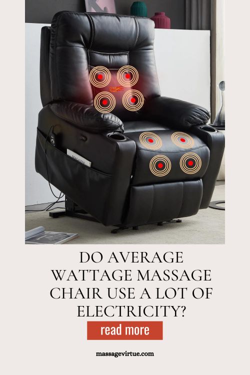 Do Average Wattage Massage Chair Use a Lot of Electricity- massagevirtue.com