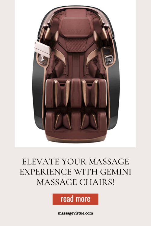 Elevate your massage experience with gemini massage chair-massagevirtue.com