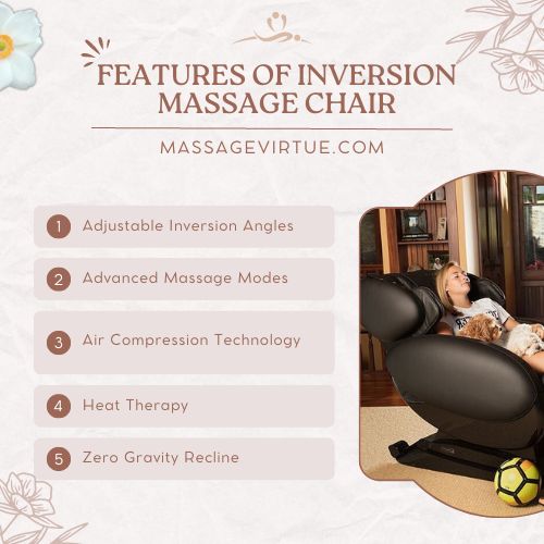 Features of Inversion Massage Chair