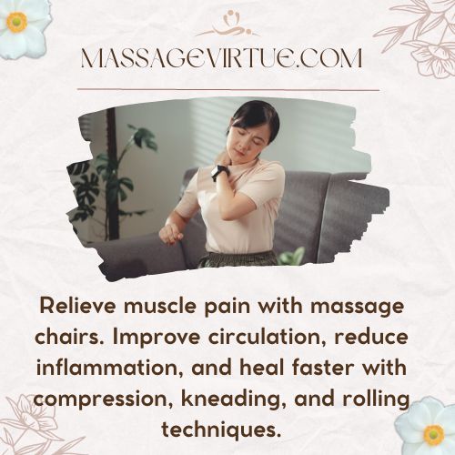 Relieve muscle pain with massage chairs. Enhance circulation, reduce inflammation, and accelerate healing. Massage chair vs bath tub.