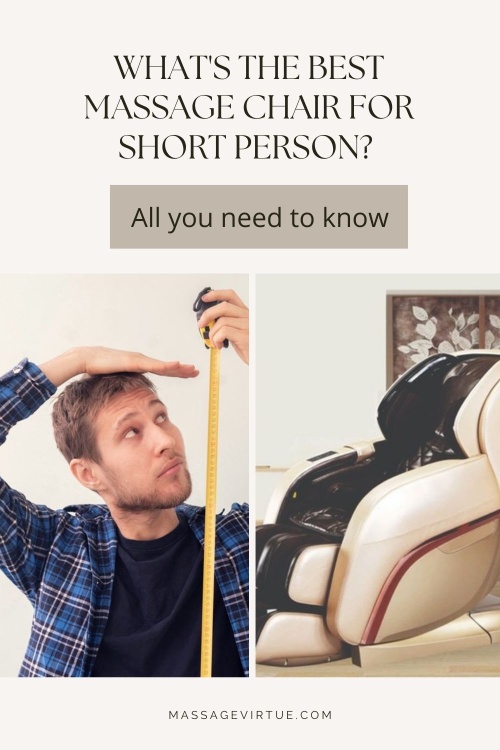 What's the best massage chair for short person - Massagevirtue.com 