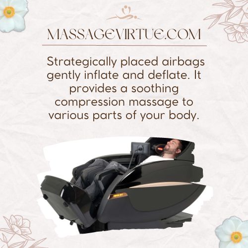 Airbag massage system is a great feature of forever rest massage chair