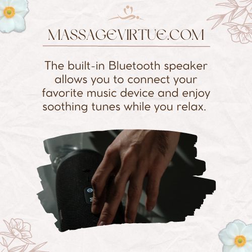 bluetooth music speakers is an excellent feature in arogya massage chair