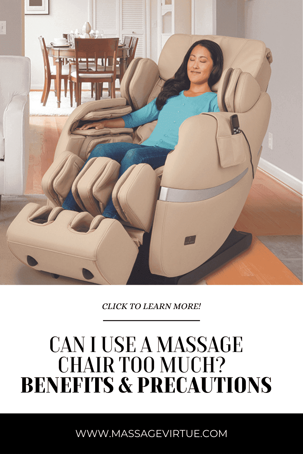 can i use massage chair too much