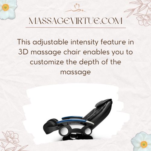 adjustable three-dimensional massage chair