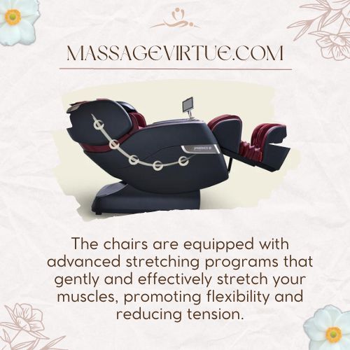 komoder massage chairs offer full body stretching