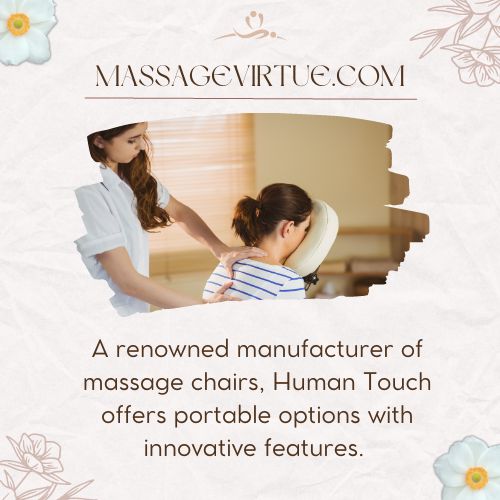 a masseuse massaging a woman in human touch massage chair 