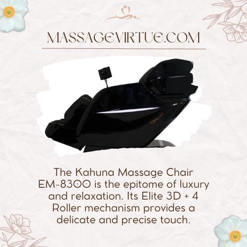 kahuna massage chair offer elite 3D and touchscreen features