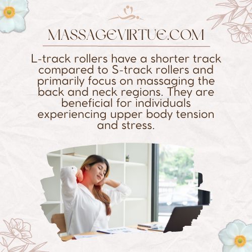 L-track roller focuses on the upper body 