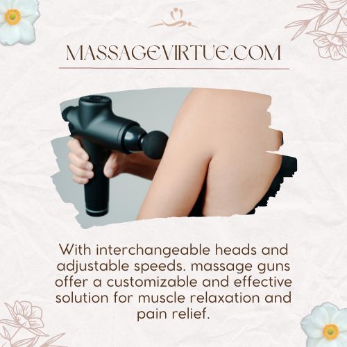 massage gun as alternative of massage chair