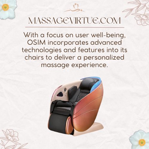 OSIM massage chair is prominent brand in massage chair industry