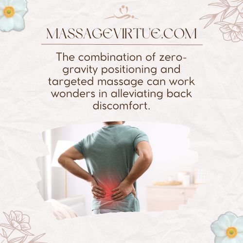 zero gravity massage chair assists you reduce your back pain