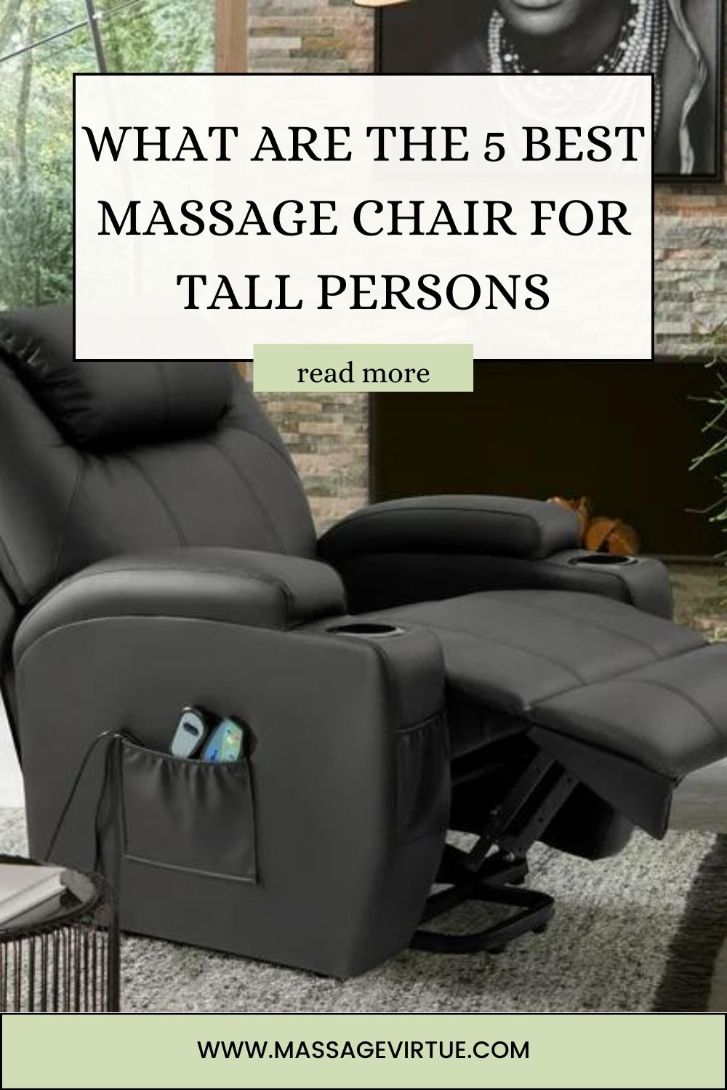 Best massage chair for tall person to catter their needs