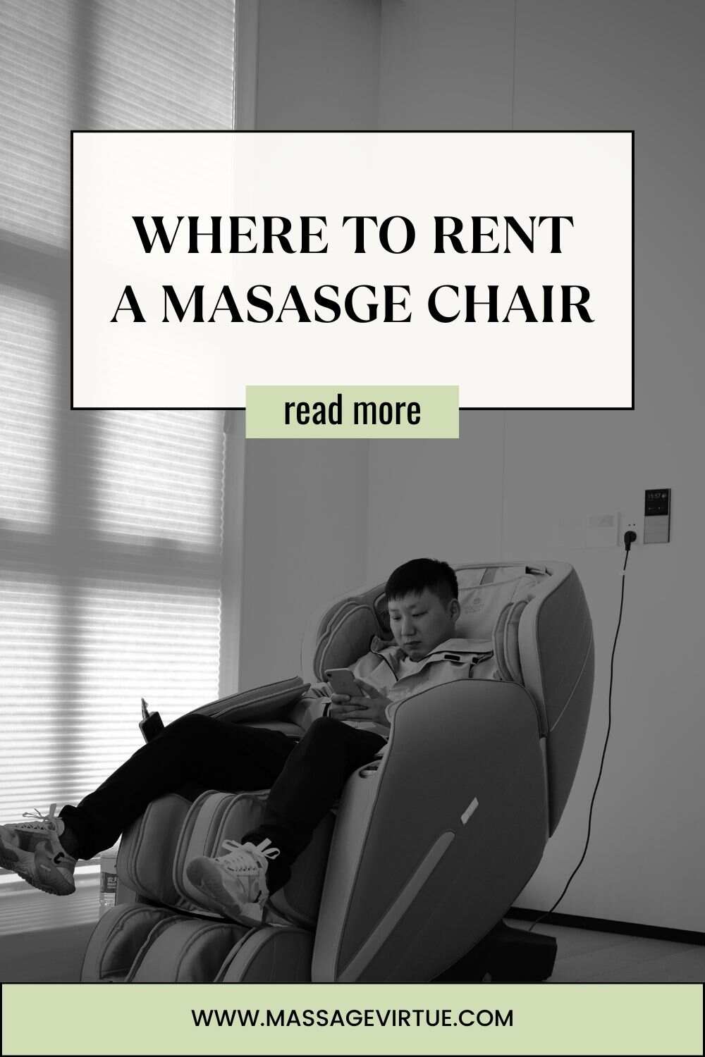 where to rent a massage chair