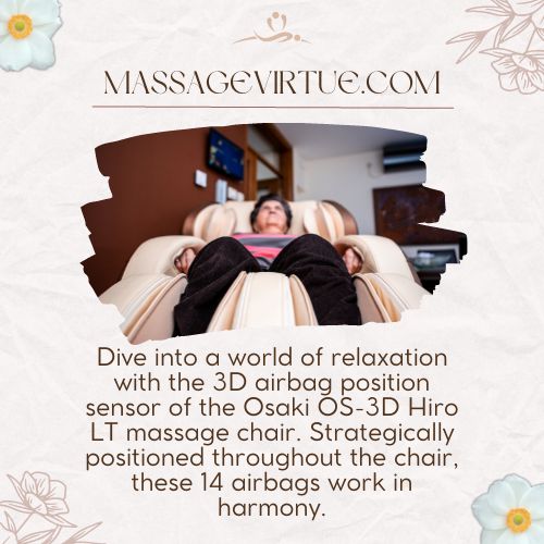 Osaki OS Hiro massage chair featured 14 airbags