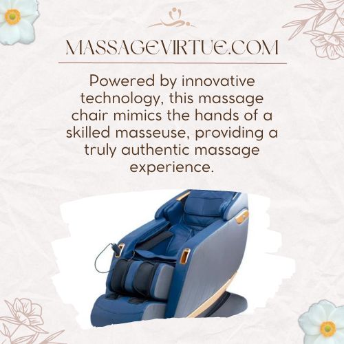 Miuvo massage chair features 3D technology