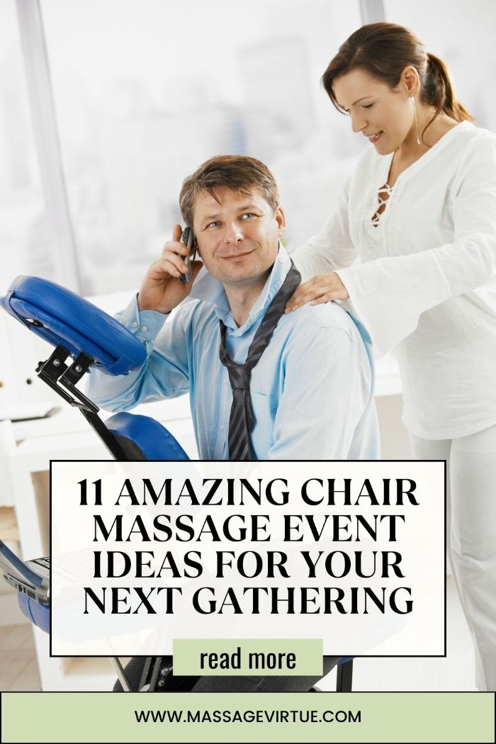 Chair Massage Event Ideas