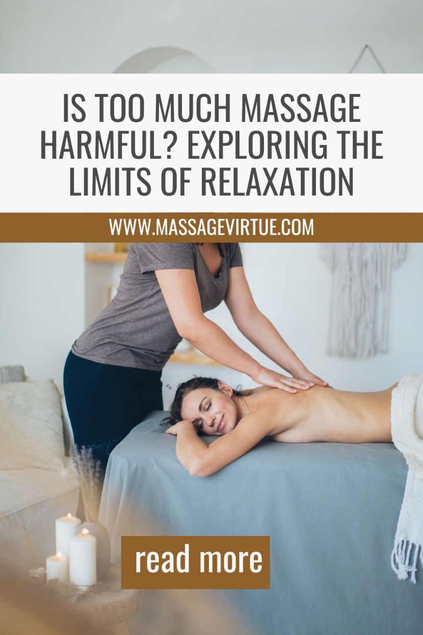 Is Too Much Massage Harmful