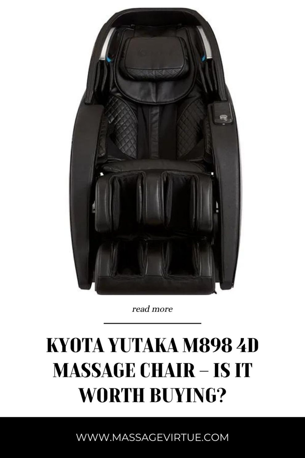 Kyota Yutaka M898 4D Massage Chair