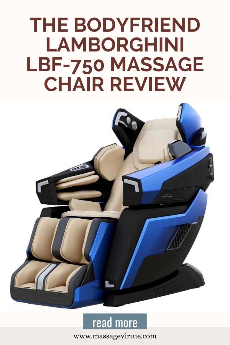 The BODYFRIEND Lamborghini LBF-750 Massage Chair