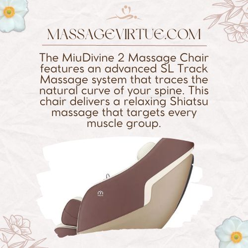 Miuvo's MiuDivine 2 massage chair