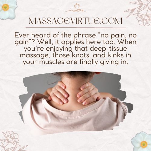 The back pain after using massage chair may be due to Muscle Tension Release