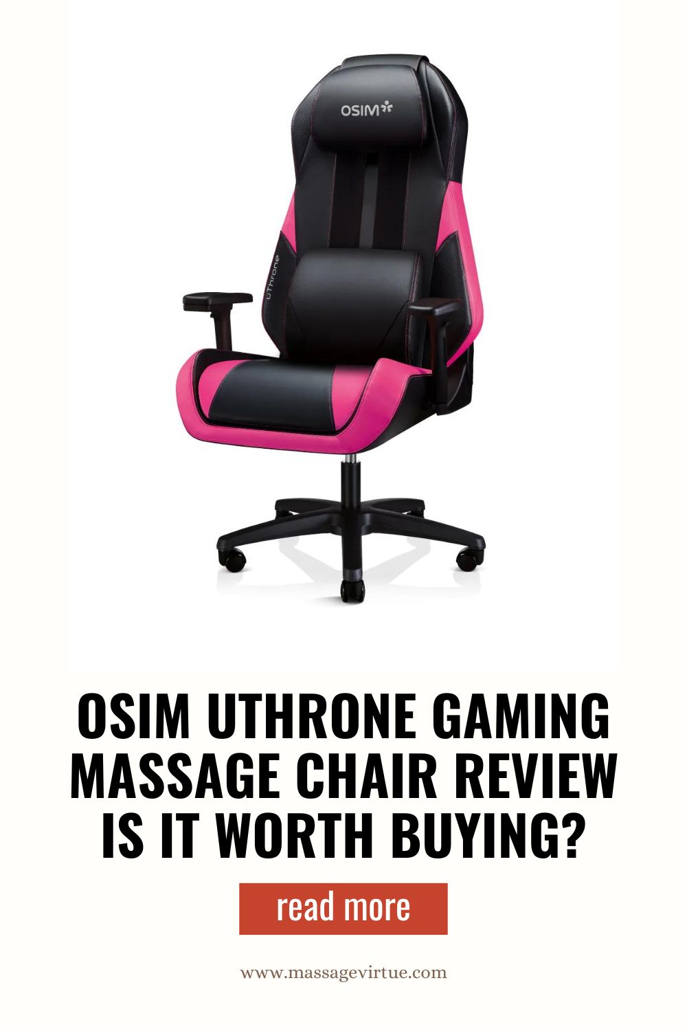 uThrone Gaming Massage Chair Review