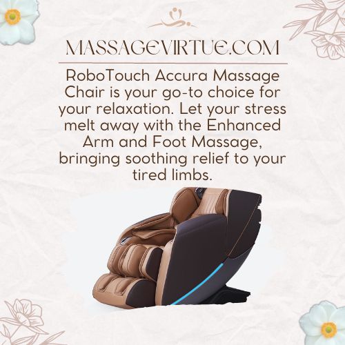 RoboTouch Accura Massage Chair is your go-to choice for your relaxation