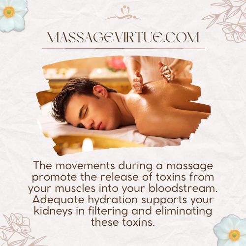 massage promote the release of toxins