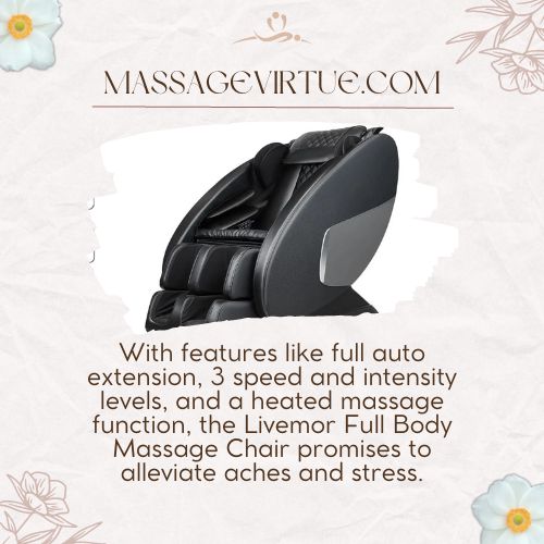 livemor full body massage chair