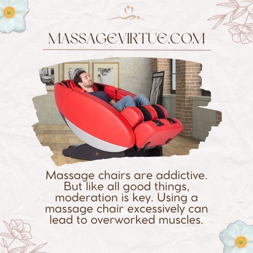 prolonged sitting in massage chairs can cause back pain