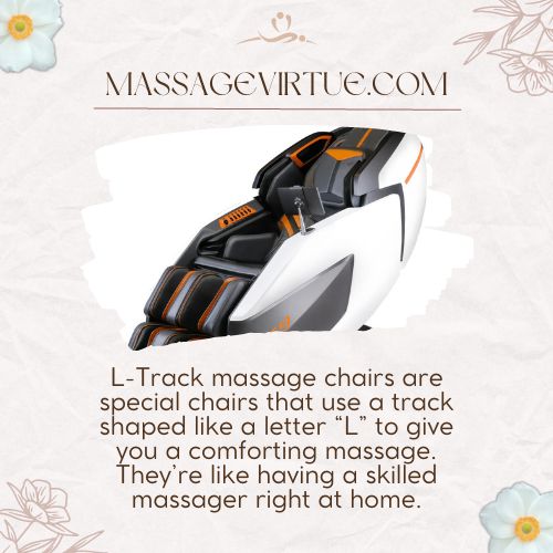 L-Track massage chairs are special chairs that use a track shaped like a letter "L" to give you a comforting massage.