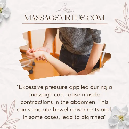 Can A Massage Cause Diarrhea - Excessive pressure