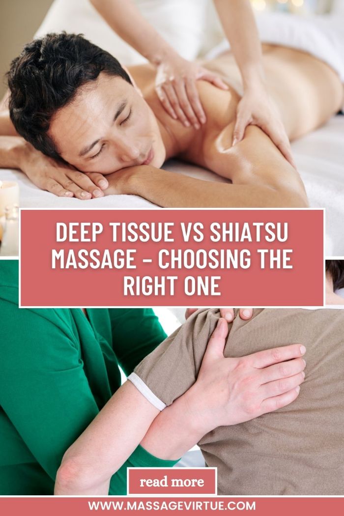 Deep Tissue Vs Shiatsu Massage