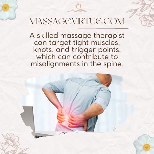 One of the primary benefits of getting a massage before seeing a chiropractor is the immediate relief it can provide for muscle tension.
