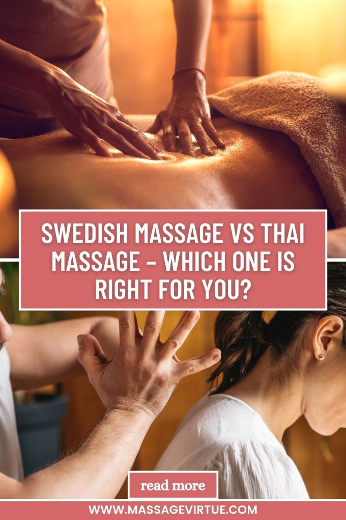 Swedish Massage Vs Thai Massage