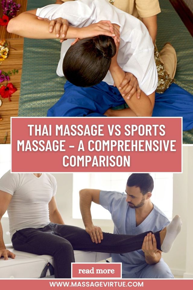 Thai Massage Vs Sports Massage