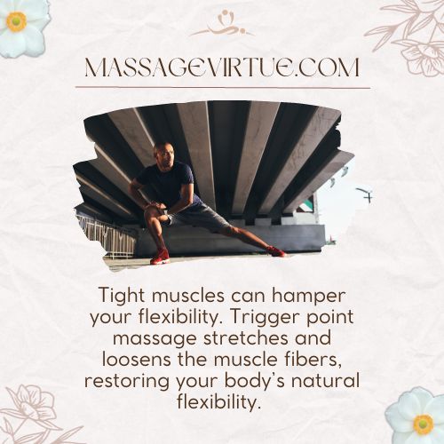Tight muscles can hamper your flexibility.