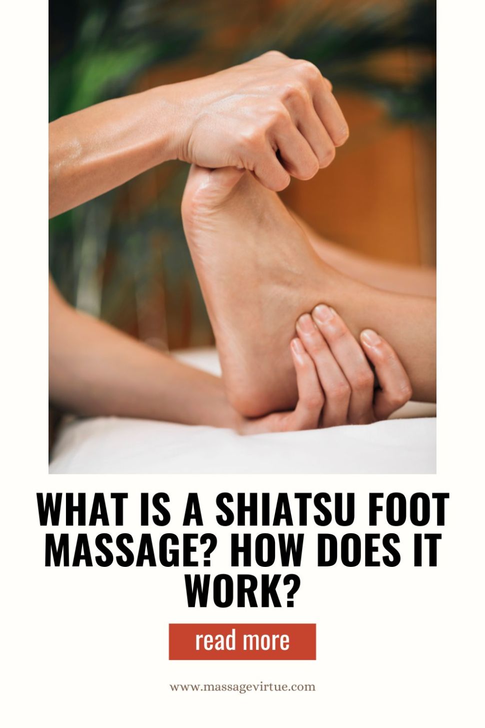 What is a Shiatsu Foot Massage