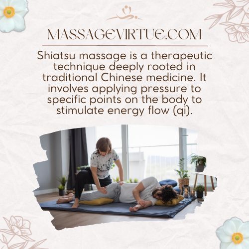 Shiatsu massage, often referred to as acupressure, is a therapeutic technique deeply rooted in traditional Chinese medicine.