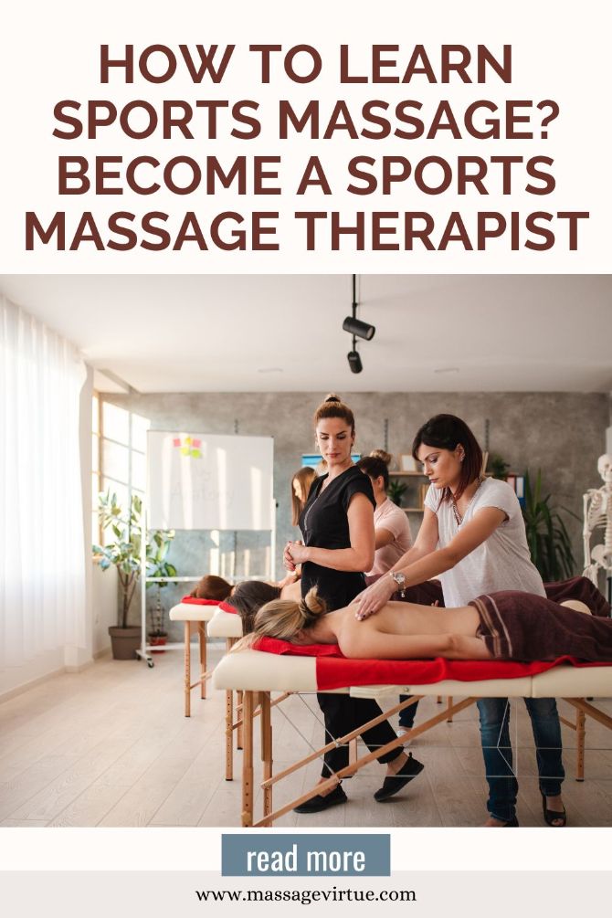 How to Learn Sports Massage