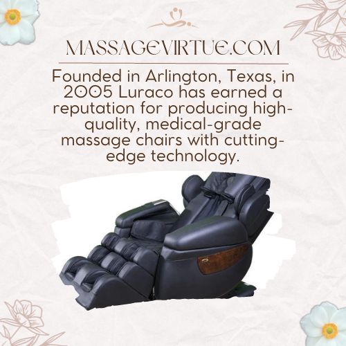 Luraco is a renowned American brand known for its innovation and excellence in the field of massage chairs.