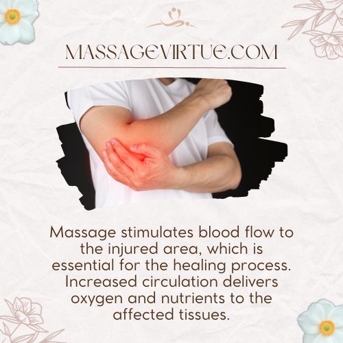 By promoting better blood flow, massage can accelerate the recovery time for tennis elbow.