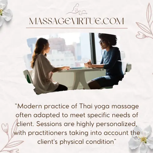 What is Thai Yoga Massage - Modern Practices